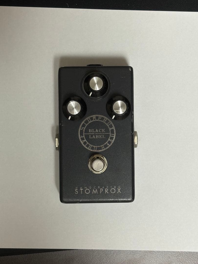 STOMPROX BLACK LABEL エフェクター STOMPROX BLACK LABEL FOR BASS Original Model【Gentle】 ストン