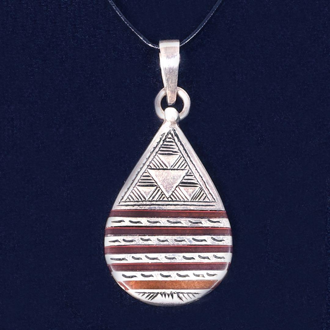 【希少 トゥアレグ族】シルバーネックレス モロッコ民族アクセサリー