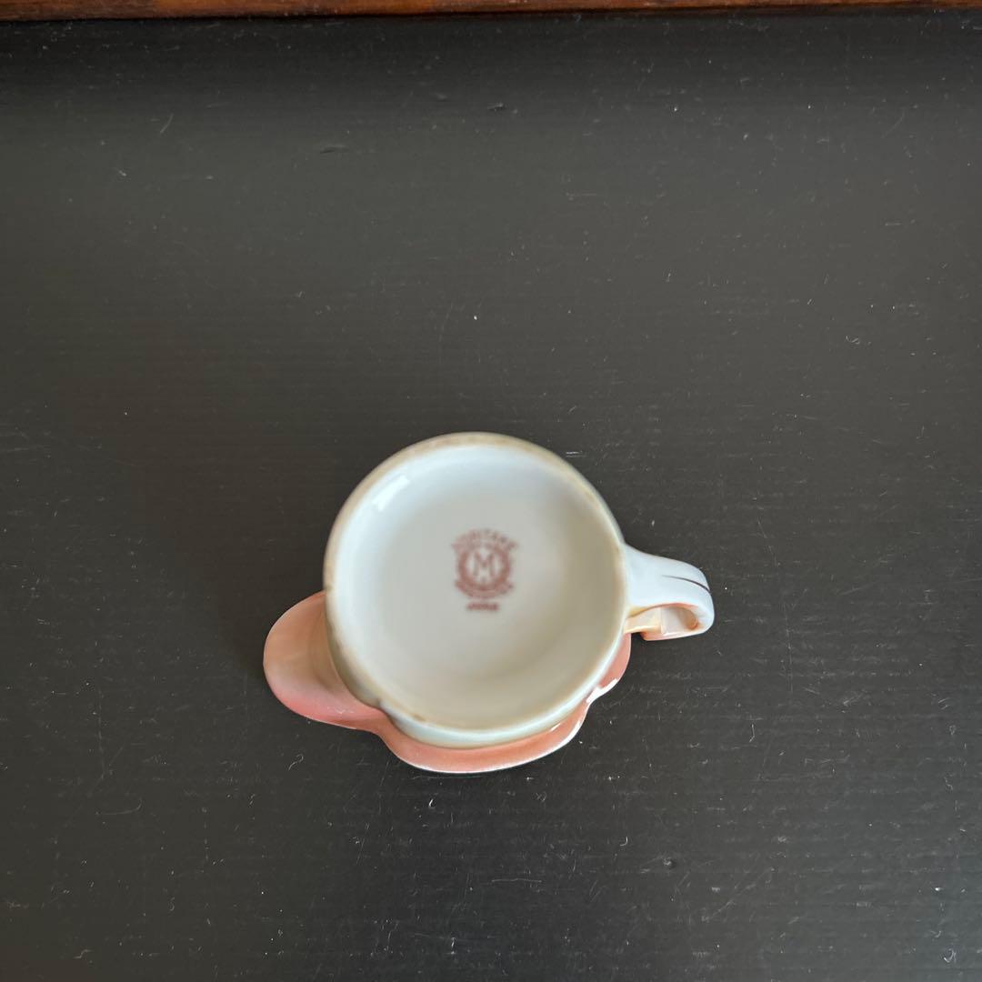 オールドノリタケ Mマーク・ヤジロベエ クリーマー・ポット・白鳥