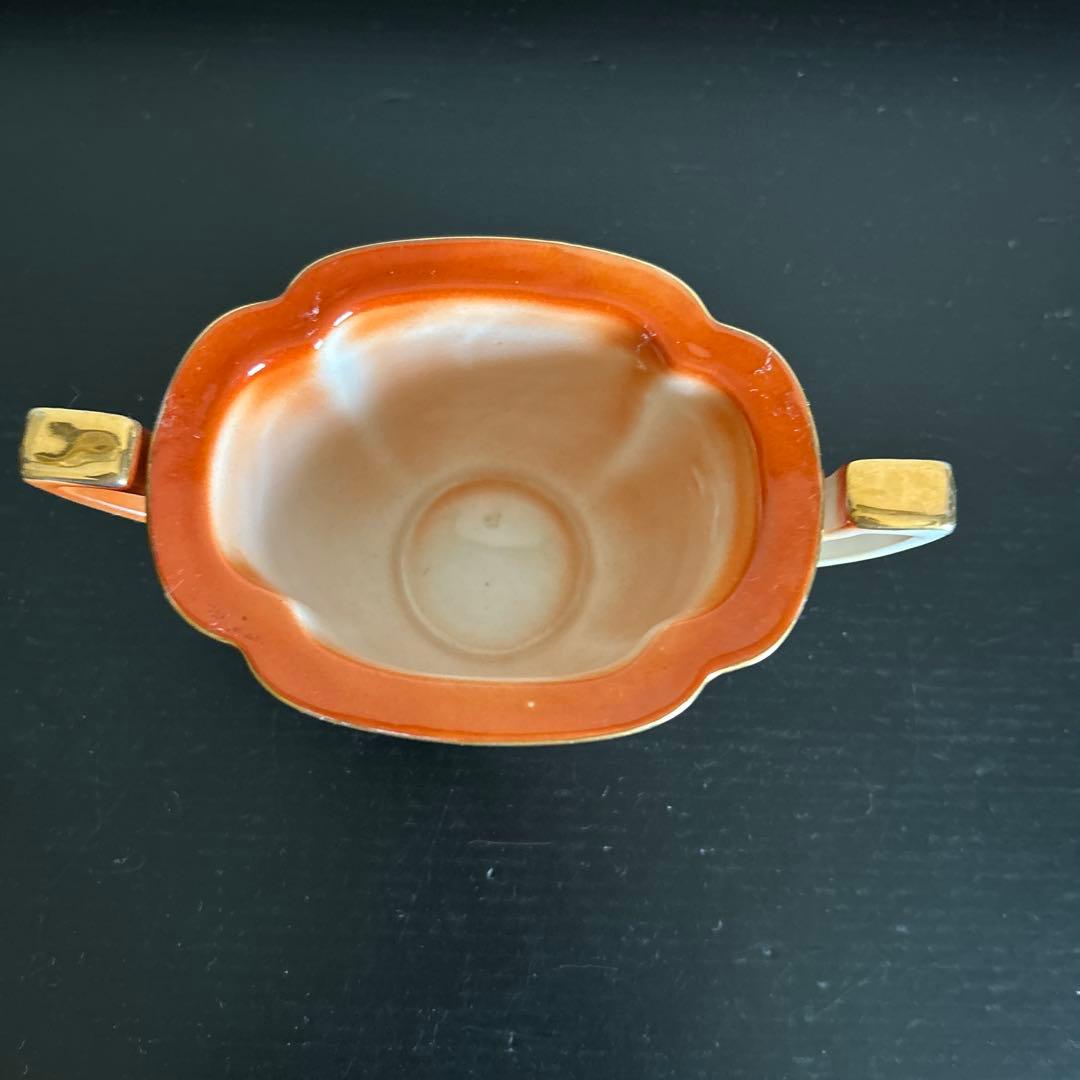 オールドノリタケ Mマーク・ヤジロベエ クリーマー・ポット・白鳥