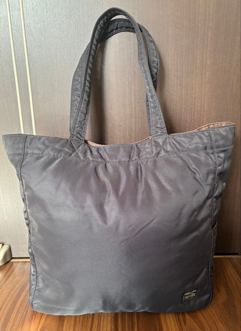 ポーター クリーム トートバッグL ブラック　美品　大人気