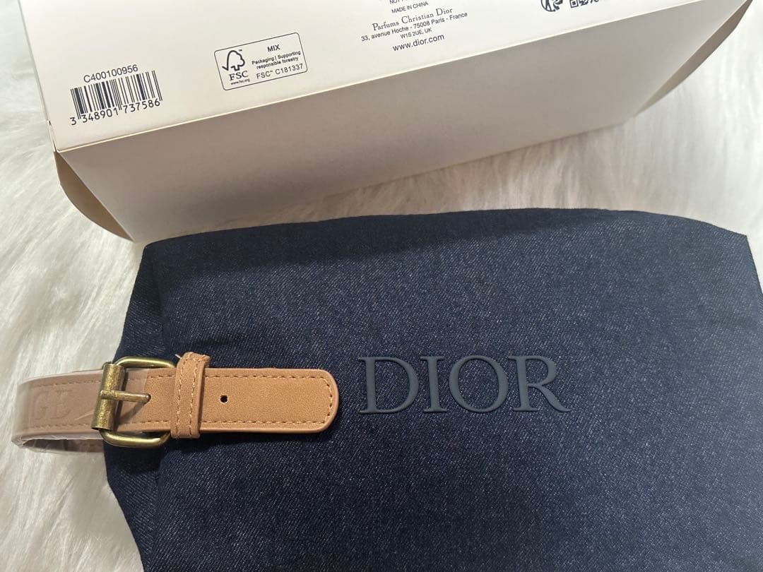 ディオール 限定 ノベルティ ポーチ トラベルデニムポーチ - メルカリ