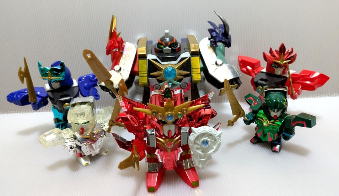 限定版】元祖SDガンダム外伝 超機甲神ガンジェネシス 六神合体