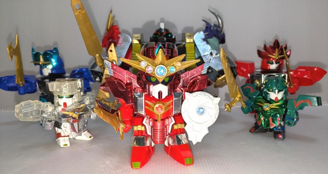 限定版】元祖SDガンダム外伝 超機甲神ガンジェネシス 六神合体