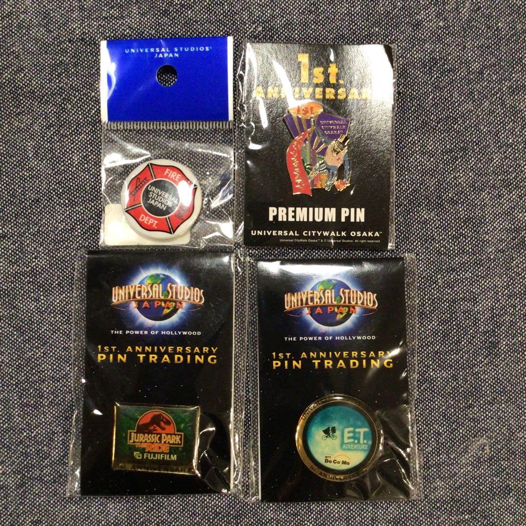 未開封】USJ 開業1周年 記念ピンバッジ他 - メルカリ