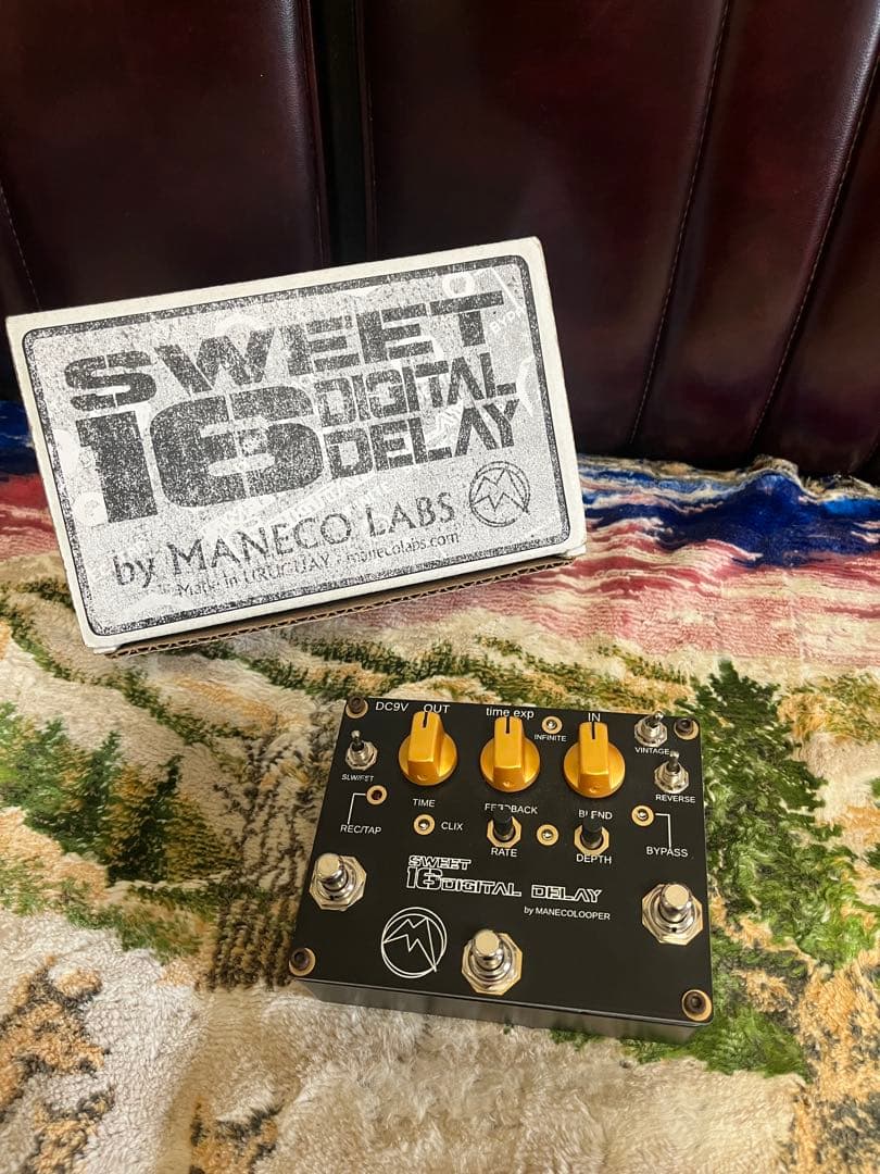 ギター Maneco Labs Sweet 16 Digital Delay