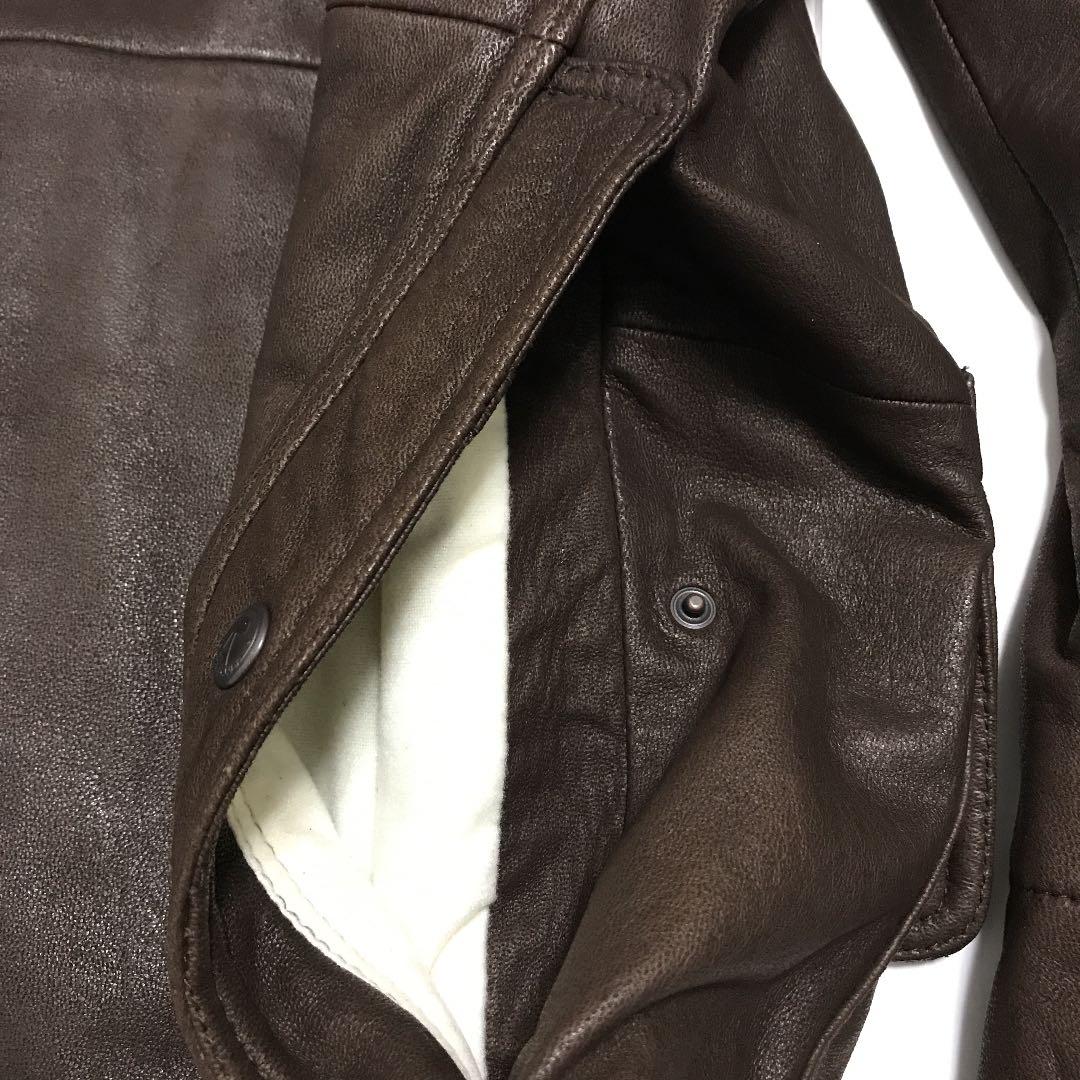 90'sビンテージ古着！ARGYLE CLUB レザーハンティングジャケット