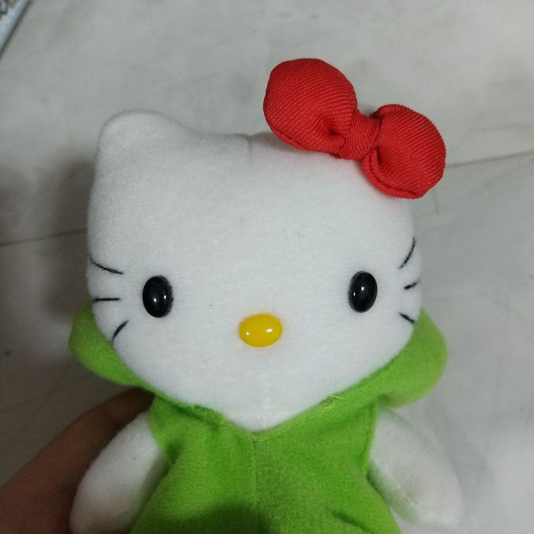 ハローキティ カエル 着ぐるみ ぬいぐるみ - メルカリ