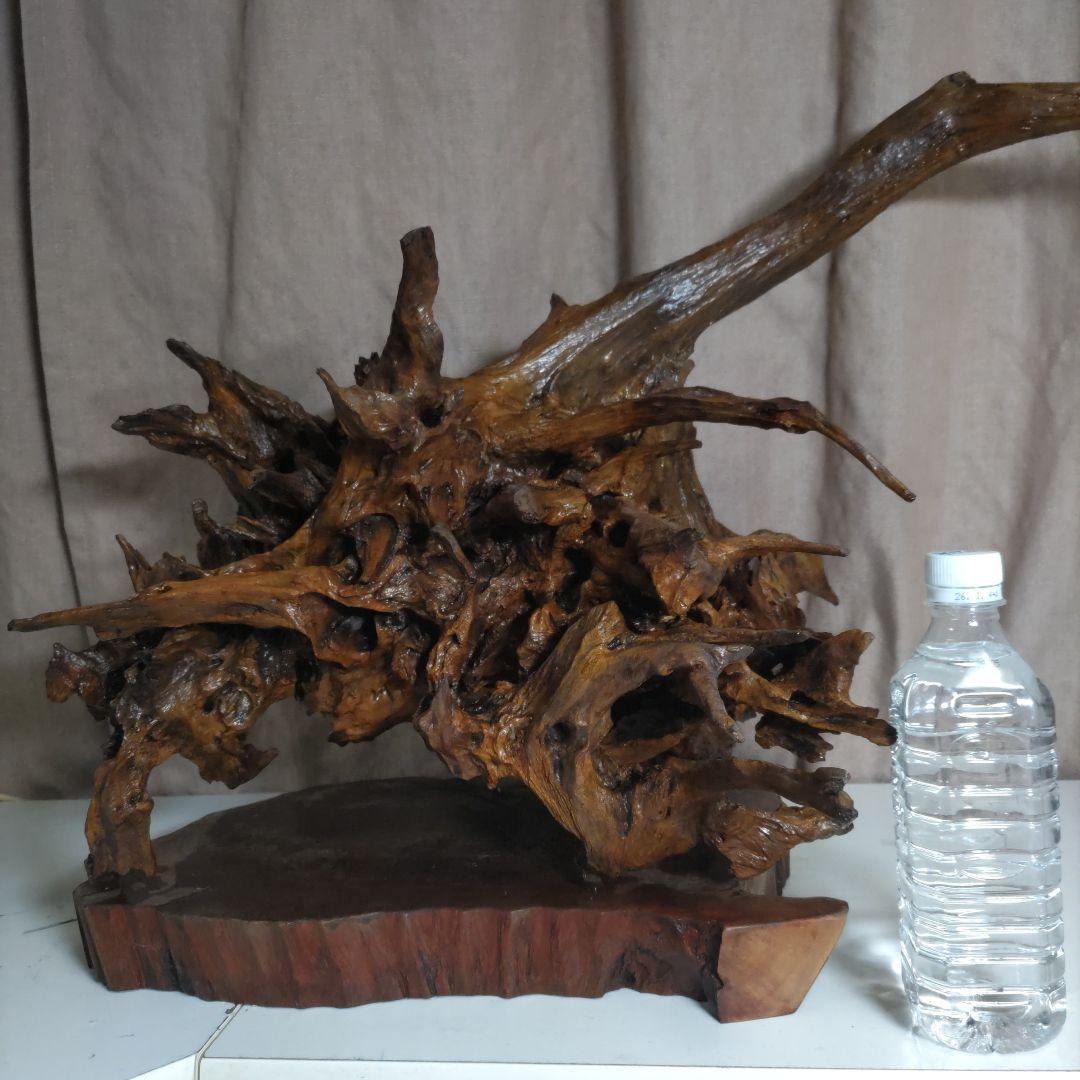 流木インテリアオブジェ　自然流木　磨き仕立て