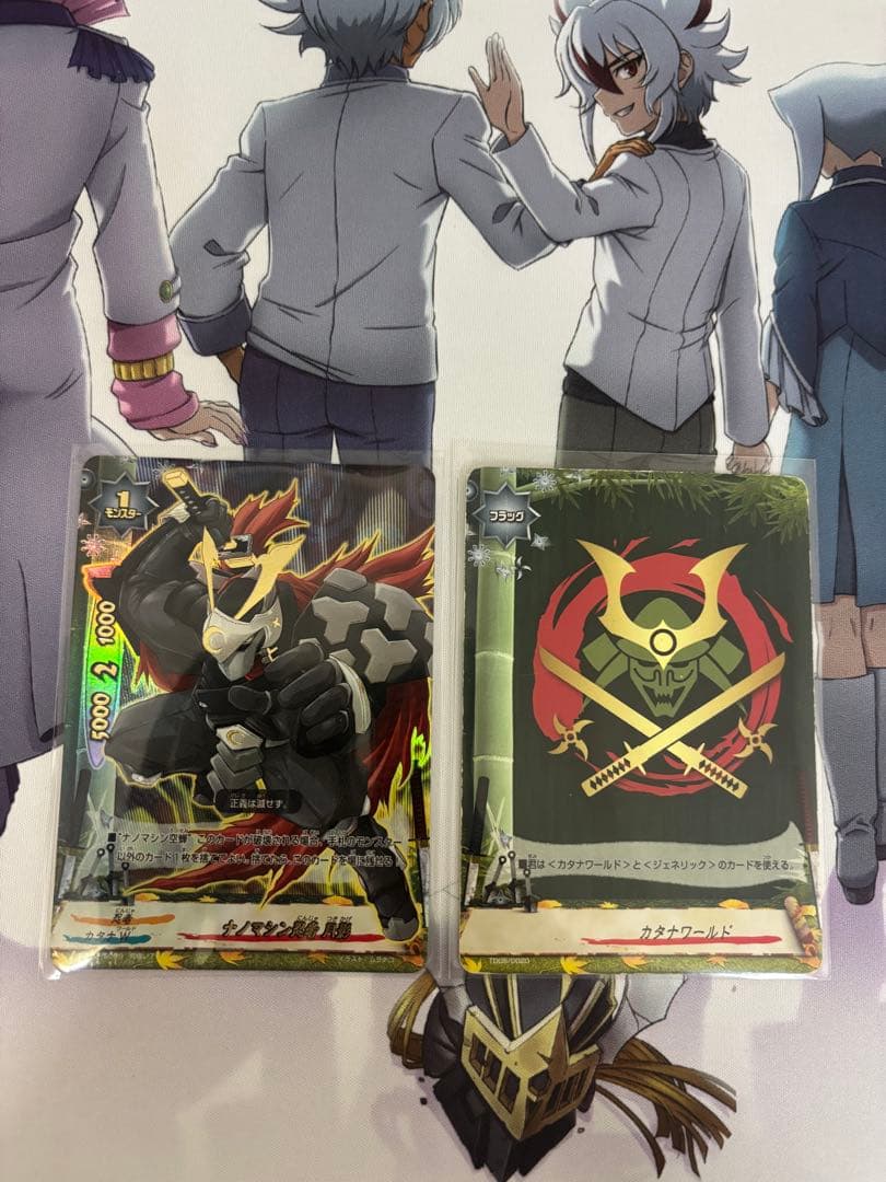 バディファイト 月影デッキ　忍者　カタナ　原作再現　角王