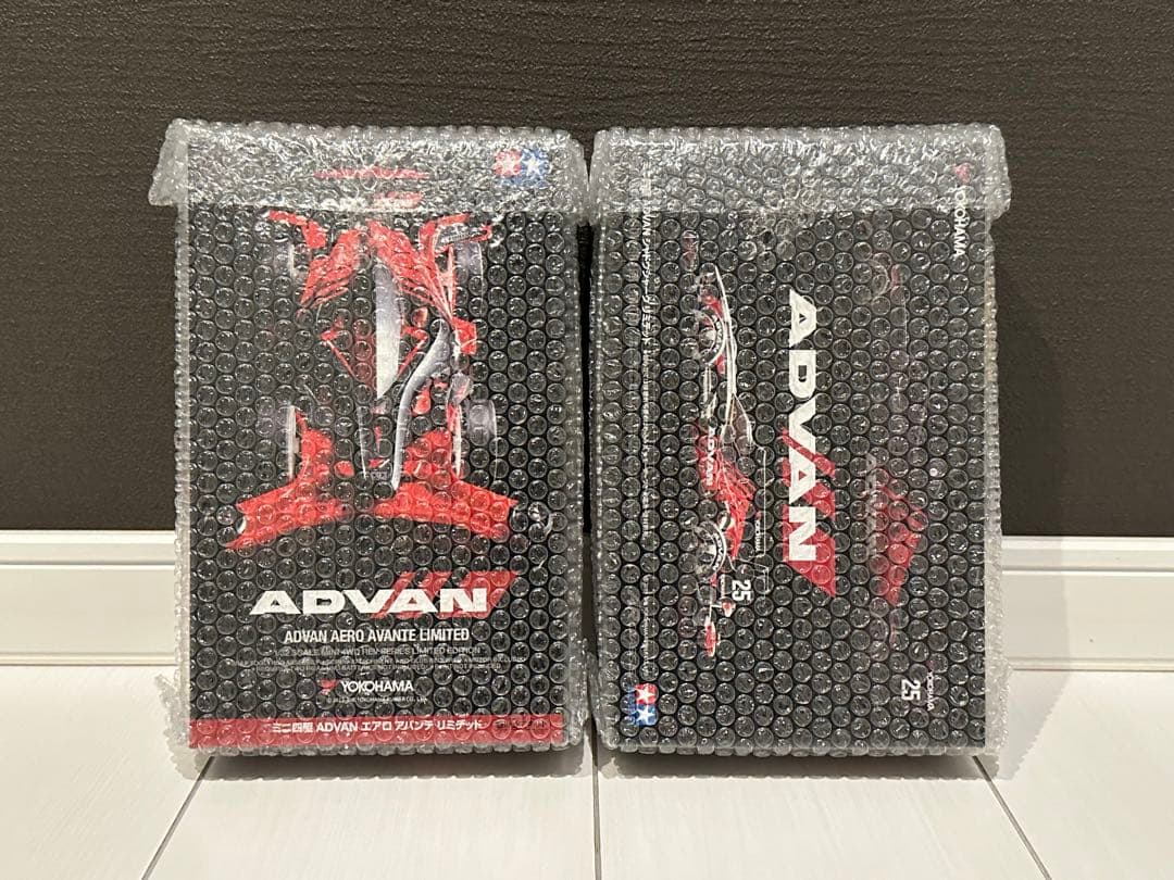 ミニ四駆 ADVAN シャドウシャーク エアロアバンテ リミテッド 2種セット