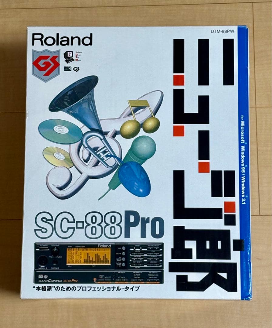 Roland SC-88 Pro 音源モジュール　ミュージ郎