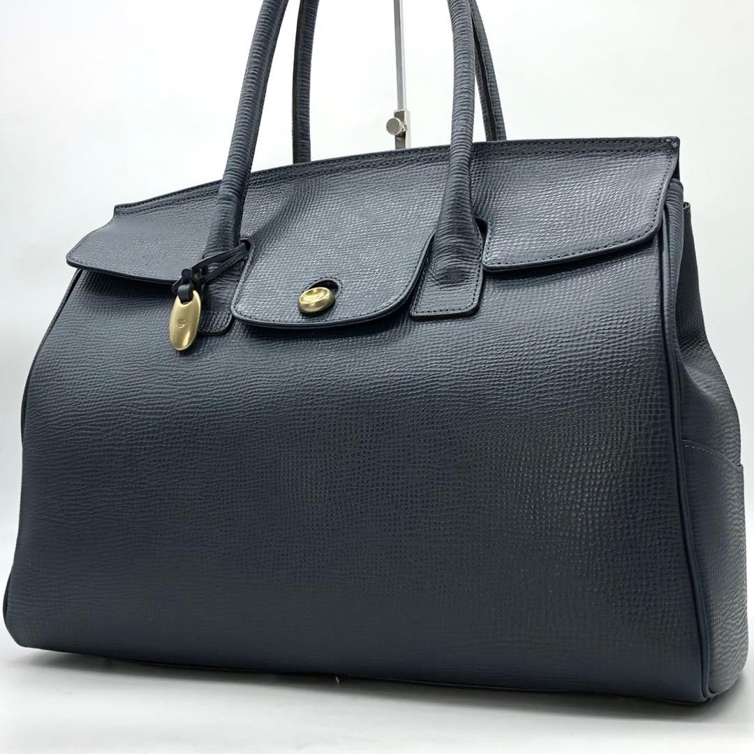 ✨美品✨トフ&ロードストーン トートバッグ ルーフボタン フラップ 大容量