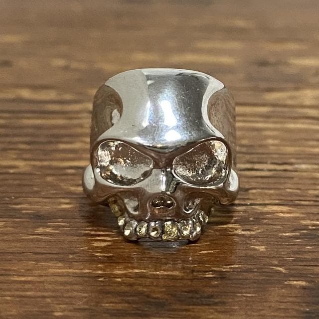 GARNI × SWAGGER シルバー スカルリング ジルコニア - メルカリ
