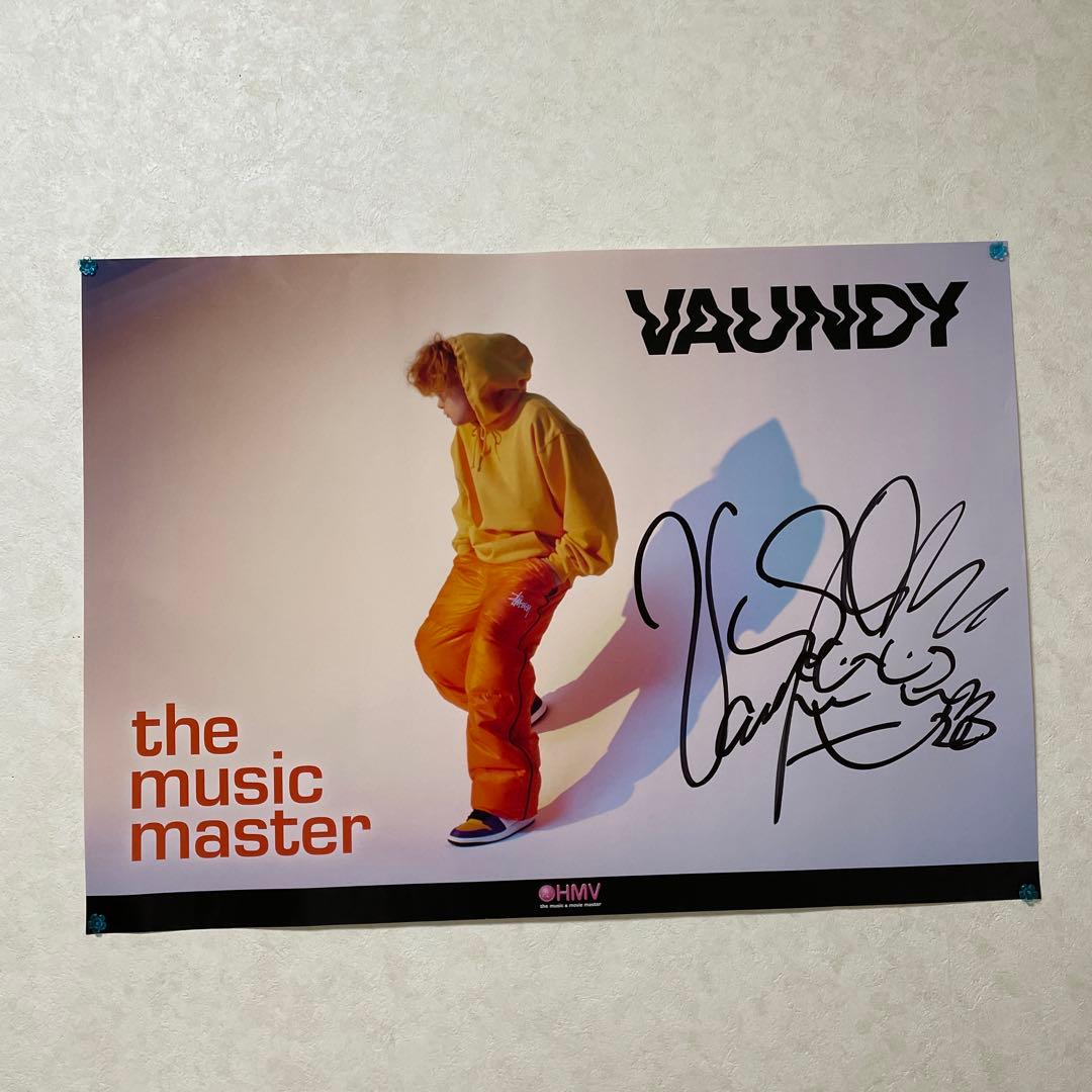VAUNDY 直筆サイン入りポスター - メルカリ
