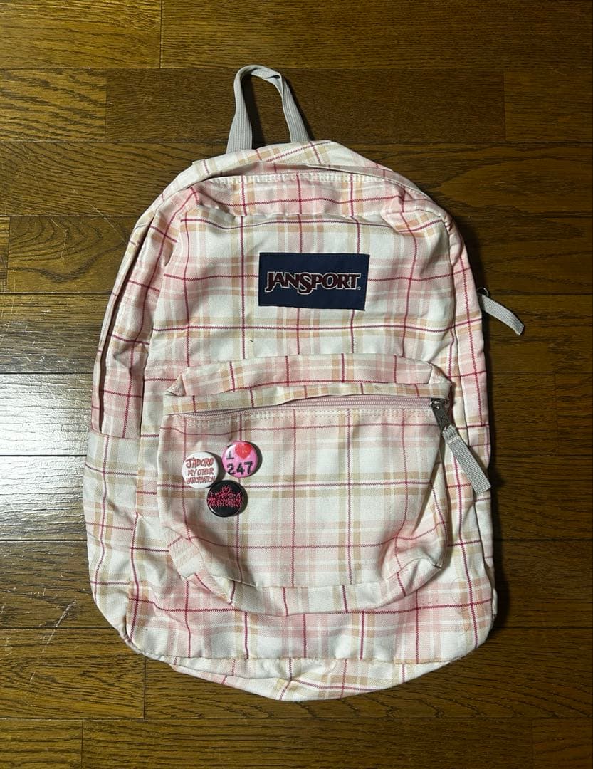 JANSPORT リュック　90s チェック　fuckthisindustry 90s 90年代 00s 00年代 ジャンスポーツ ジャンスポ | ビンテージ古着屋