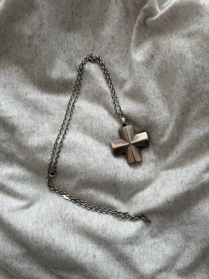 アクセサリー   silver cross pendant