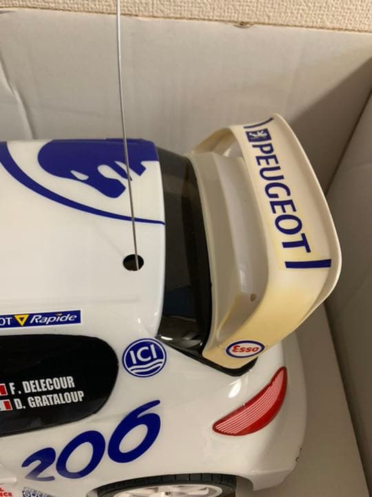タミヤ RCカー QD プジョー 206 WRC ラジコン 1/10 - メルカリ