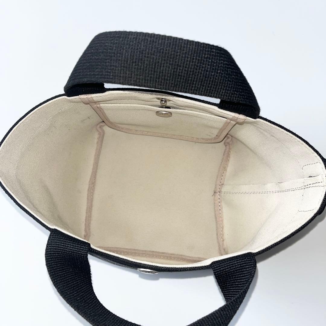 エルベシャプリエ ハンドバッグ 701GP コーテッドキャンバス コットン