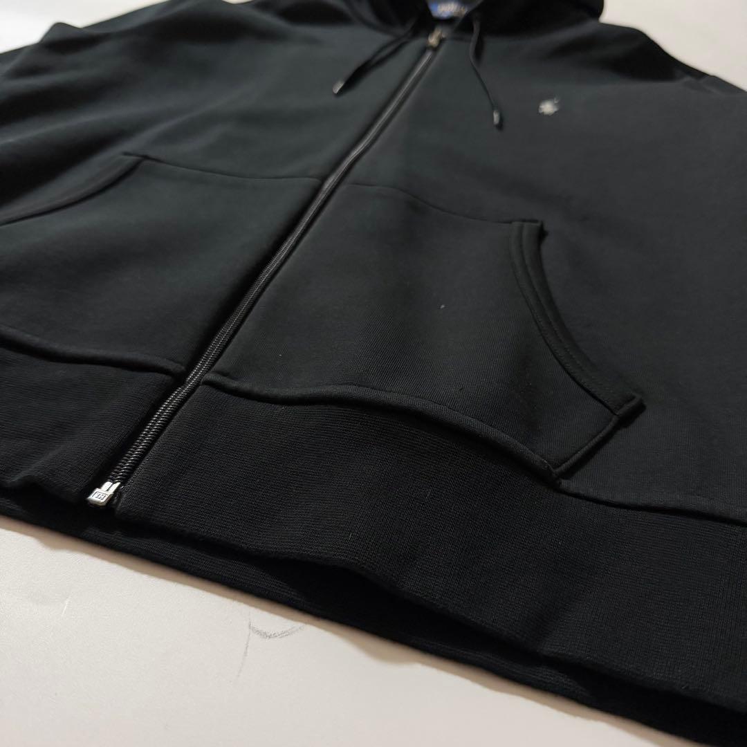 23年製✨ポロラルフローレン フルジップパーカー ポニー刺繍 ブラック
