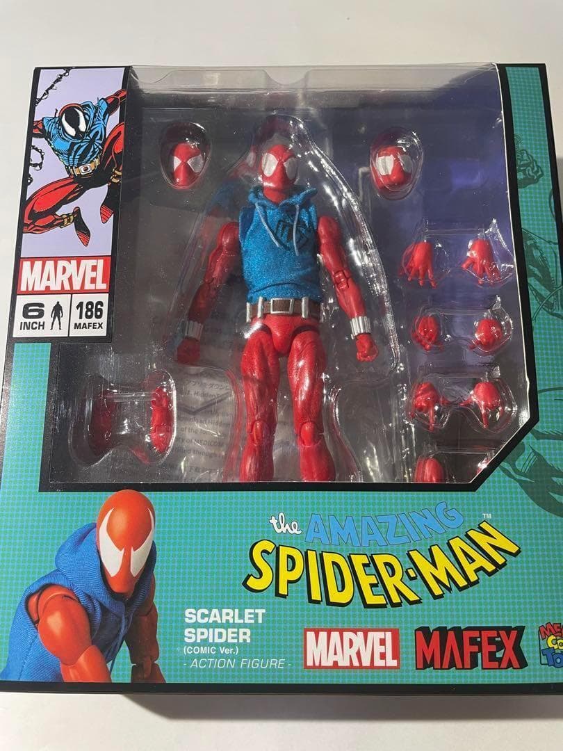 MAFEX スカーレットスパイダー フィギュア スパイダーマン