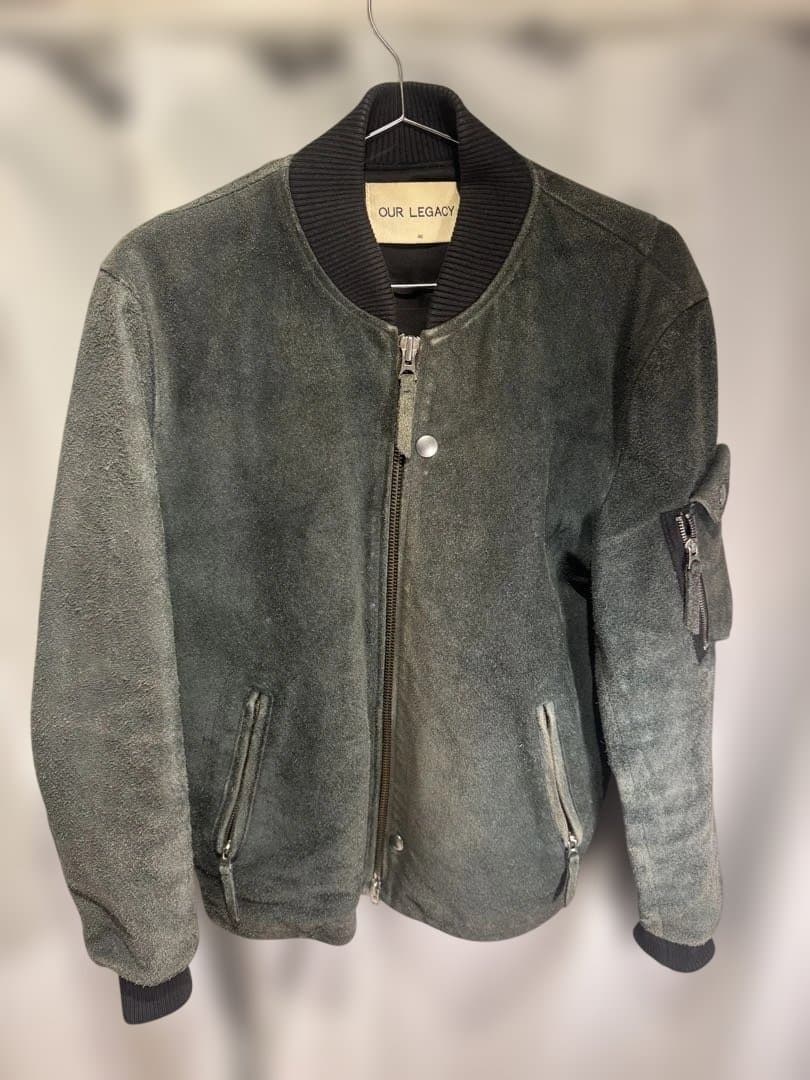 15AW OUR LEGACY レザー MA-1 46 アーカイブ