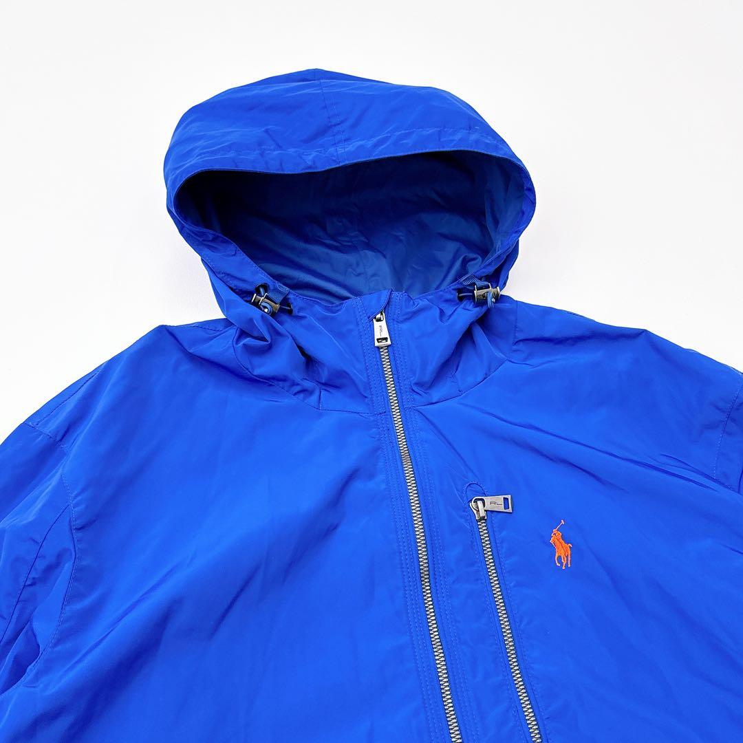 ラルフローレン マウンテンパーカー ナイロンジャケット M ブルー