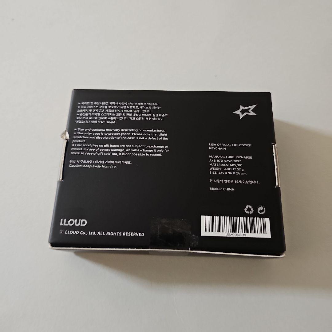 BLACKPINK LiSA ライトスティックキーチェーン ポップアップ - メルカリ