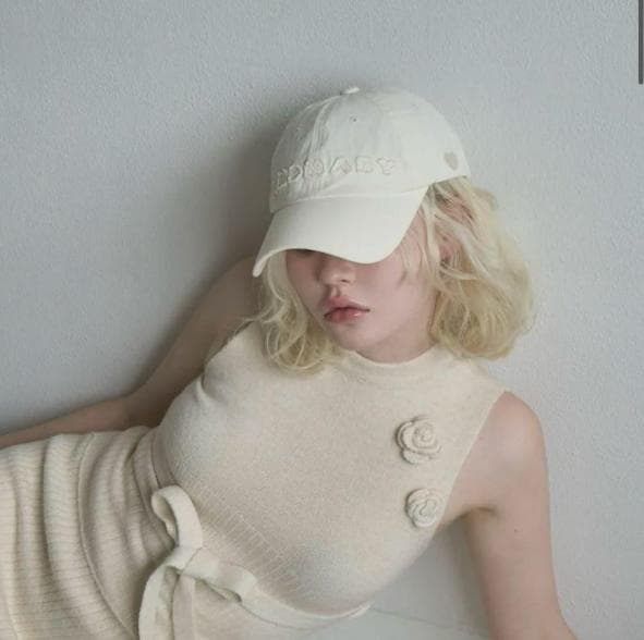 帽子 Mary logo cap ANDMARY