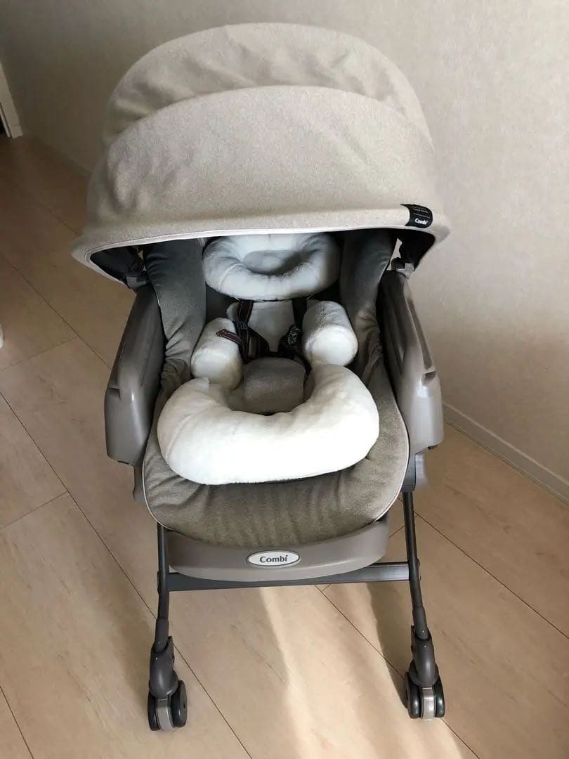 【美品】ネムリラ オートスウィング Combi（コンビ） ネムリラ オートスウィング エッグショック BR