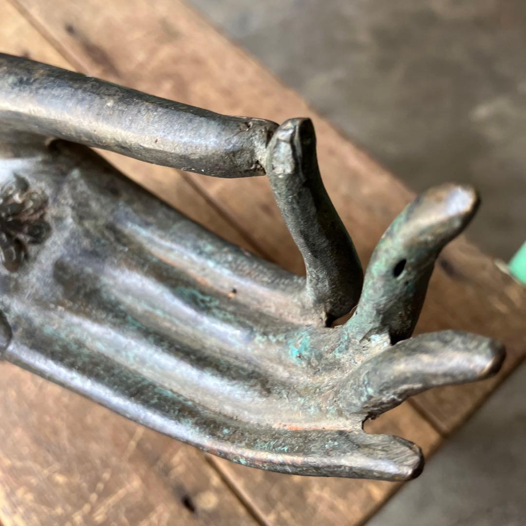 ヴィンテージ ブッダ ハンド 仏陀の手 オリエンタルオブジェクト