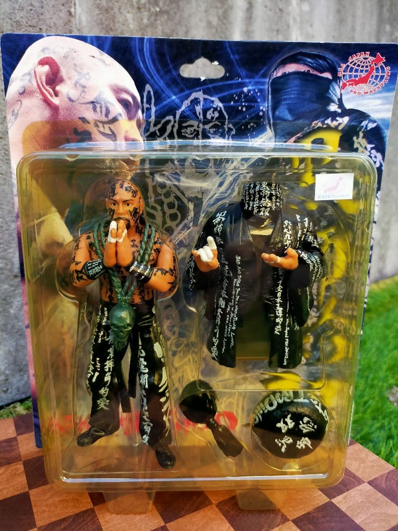 武藤敬司(黒師無双ver.) プロレスフィギュア 【新品未開封】 3015 【未開封】新日本プロレス 黒師無双 武藤敬司 フィギュア 闘魂