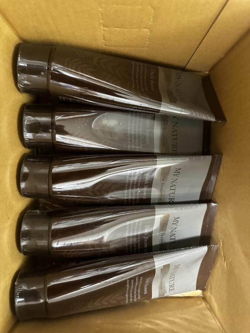 【新品　未使用品】MY NATURE カラー トリートメント ダークブラウン