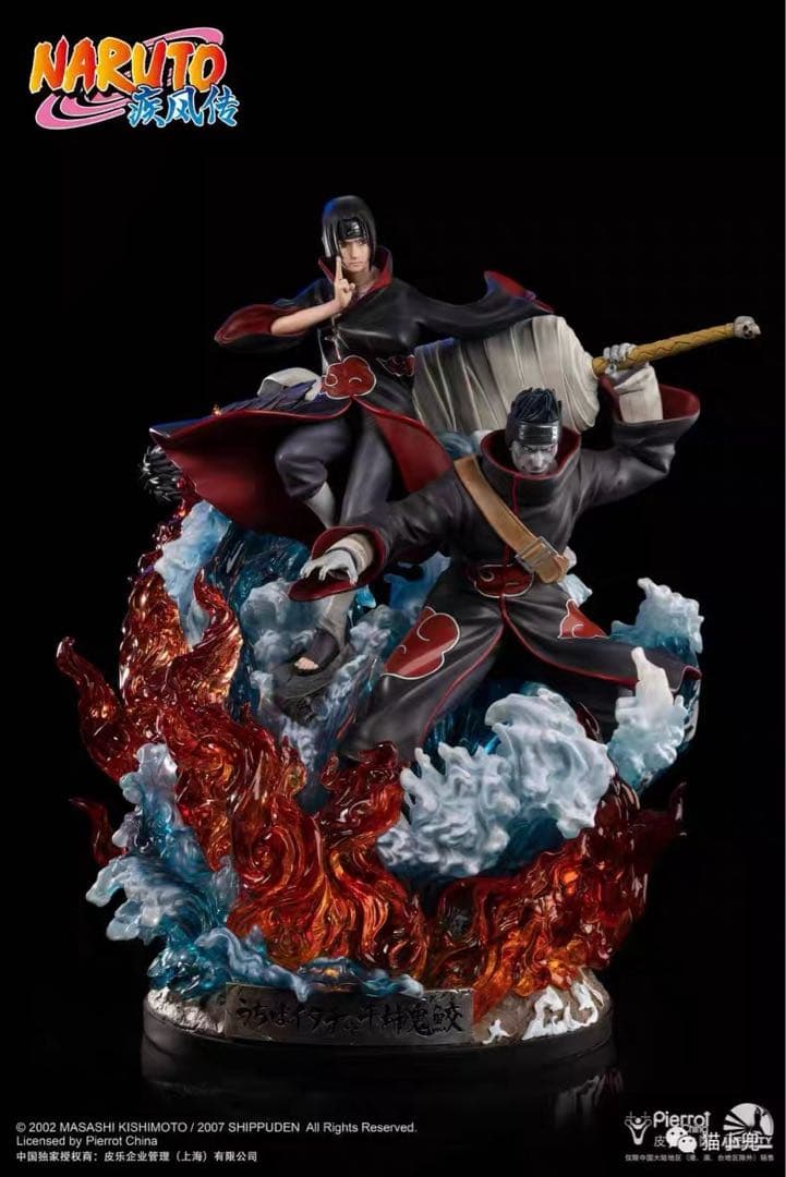 うちはイタチ＆干柿鬼鮫　フィギュア　ナルト疾風伝 NARUTO ガレージキット