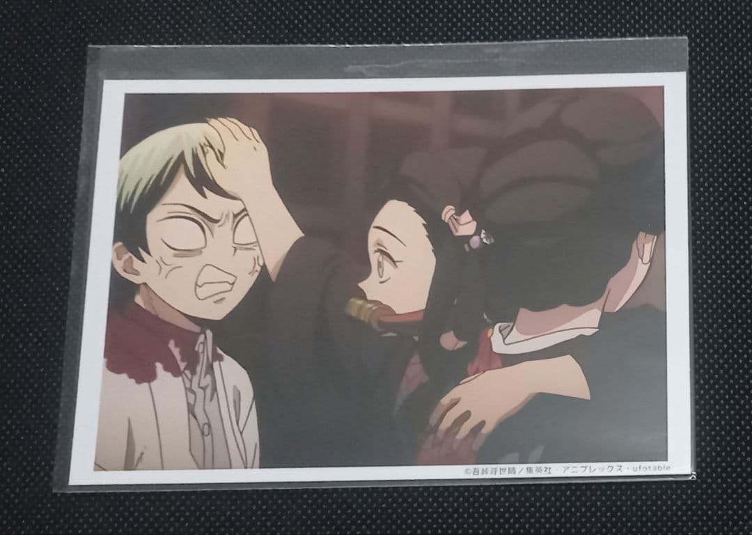 鬼滅の刃　カフェ　ブロマイドくじ　愈史郎　場面写ブロマイド　珠世　竈門禰豆子