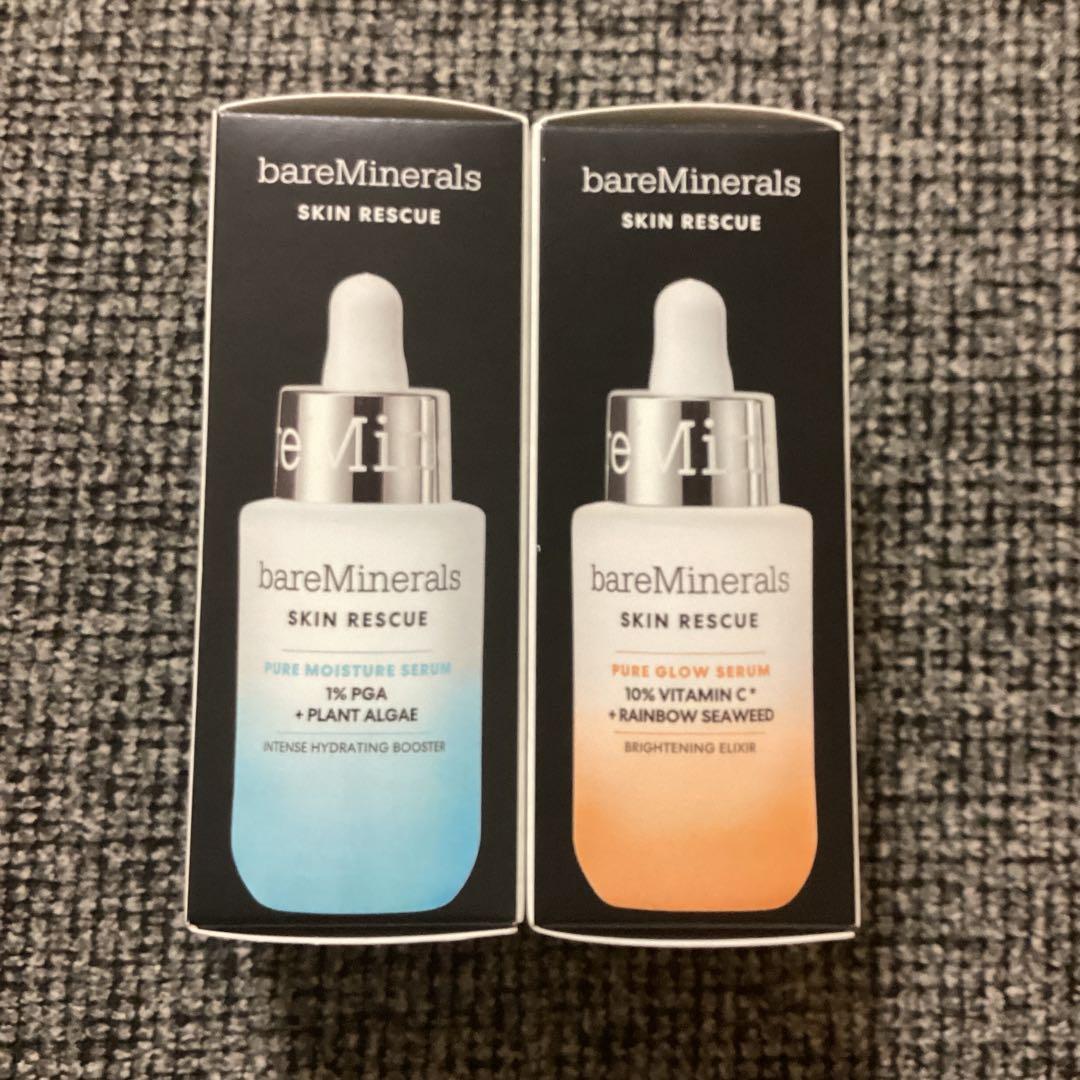 ベアミネラル SR ピュア モイスチャ― セラム　ピュアグロウセラム　2点セット