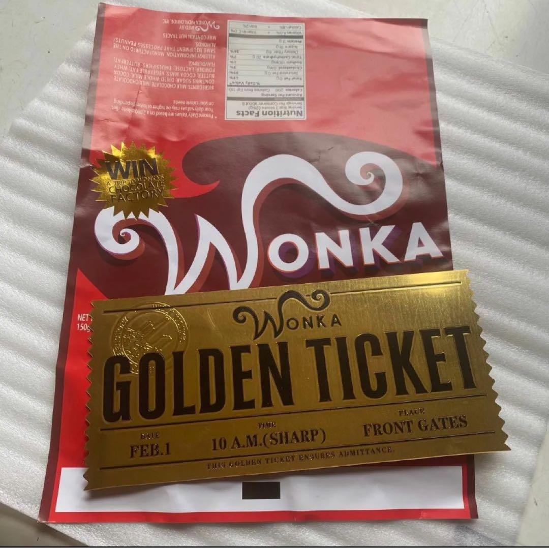 チャリーとチョコレート工場 WONKA ゴールデンチケット - メルカリ