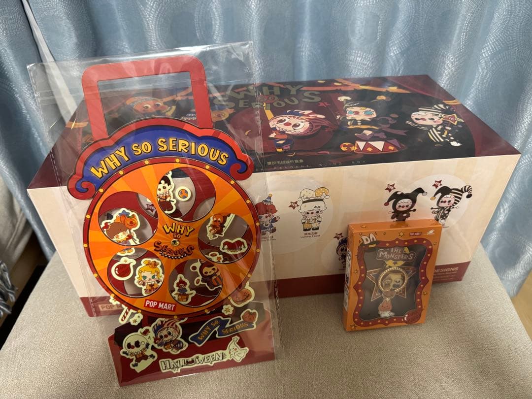 ポップマート WHY SO SERIOUS ぬいぐるみ アソート ノベルティ付