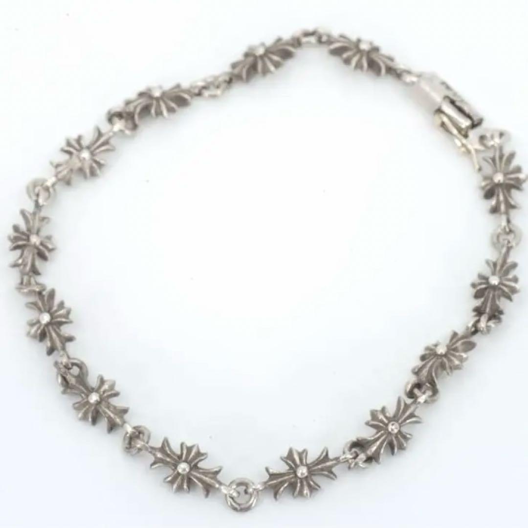 クロムハーツ　タイニーE CHプラスブレスレット13LINK