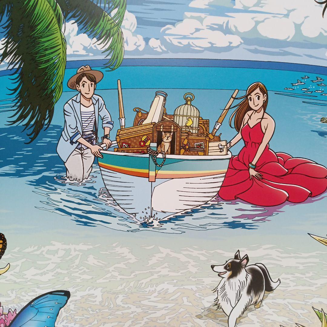 □新品未使用□ 額入りポスター㉕ わたせせいぞう SEIZOUWATASE - メルカリ