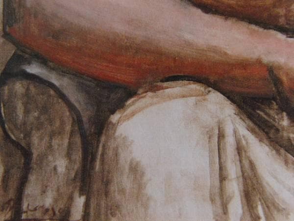 パブロ・ピカソ、母子像、希少な画集より、新品高級額装付、状態良好