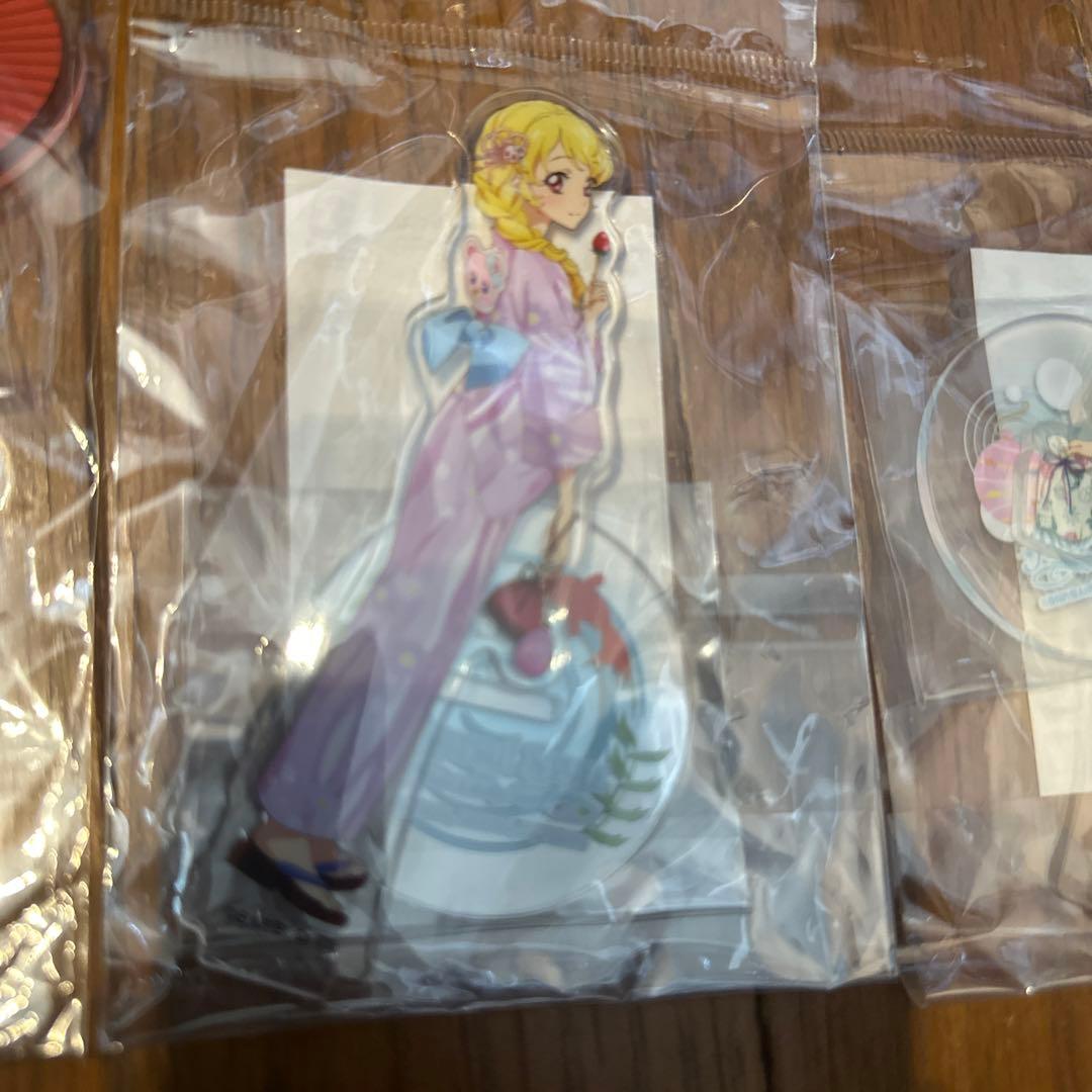 アイカツ！アクリルスタンドいちごあかりみやび全種 浴衣ver.