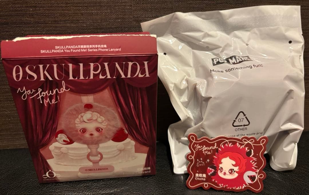 スカルパンダ You Found Me! スマホストラップ Chomp