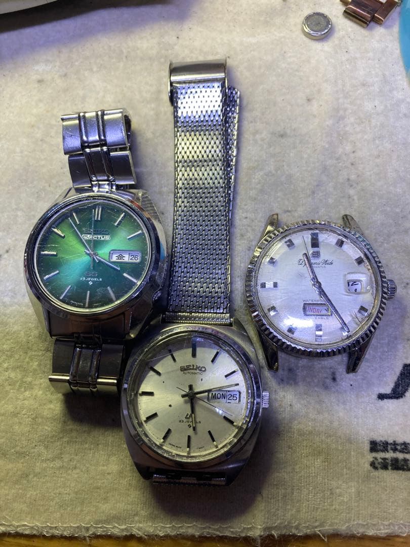 リコー・セイコー 自動巻き時計 3点セット