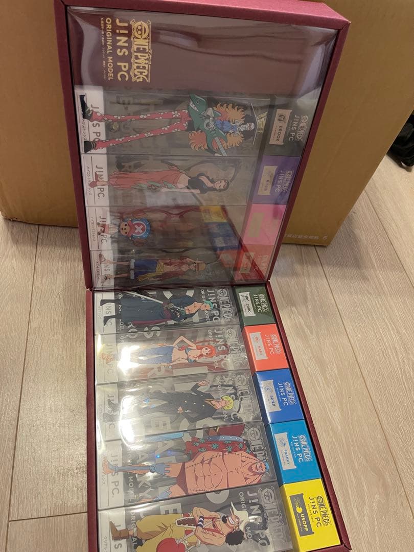 JINS PC コンプリートボックスワンピースオリジナルモデル 限定　新品 JINS PC ONE PIECEオリジナルモデル コンプリートBOX | HMV&BOOKS