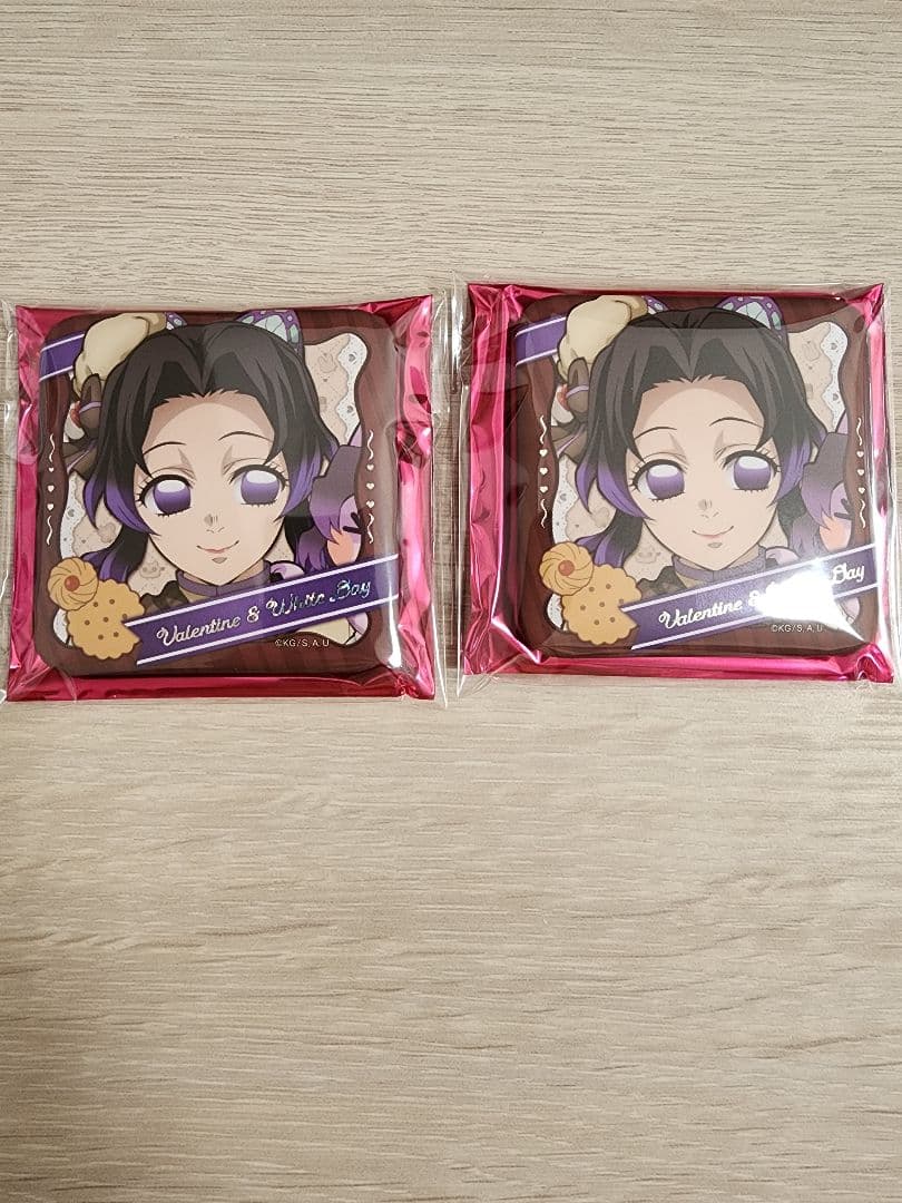 鬼滅の刃 胡蝶しのぶ バレンタイン ホワイトデー 缶バッジ2個セット