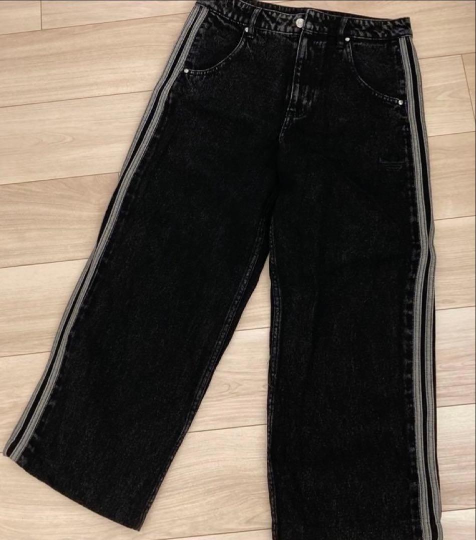 adidas Denim Firebird Pants 30inch 裾上げ済 ADIDAS Originals Adicolor Denim Firebird Pants For Men JC6234 | eBay