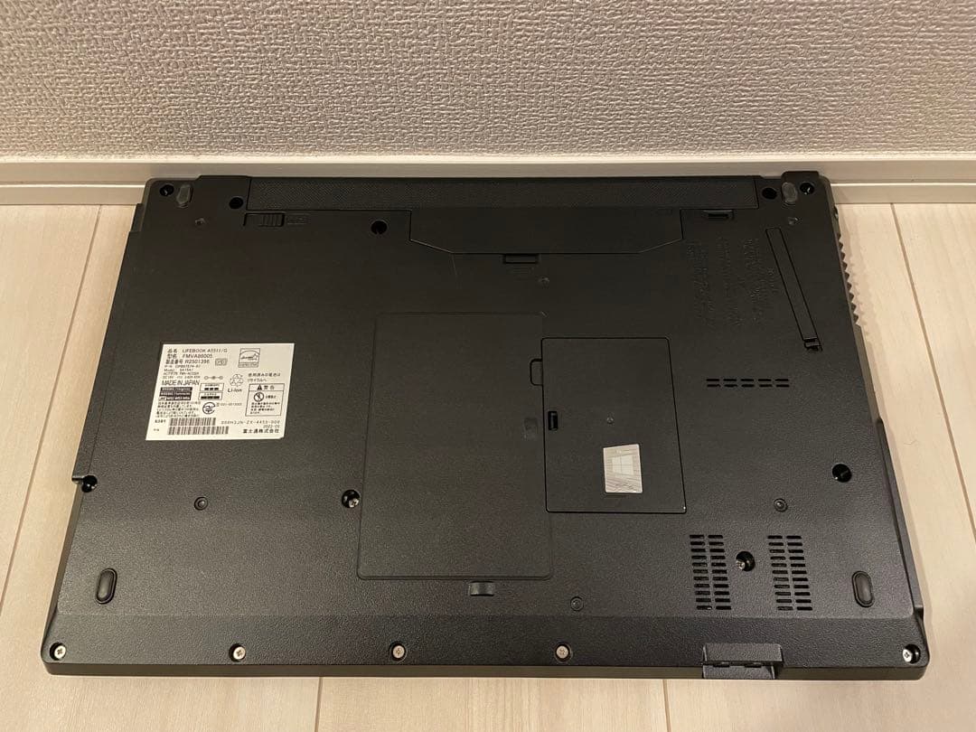 富士通 A5511/G i3-1125G4 大容量バッテリーモデル Office - メルカリ