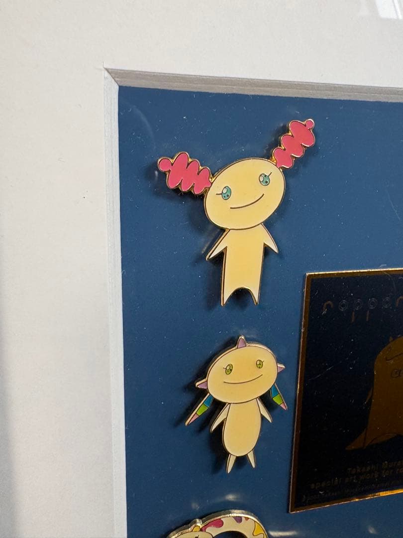 希少】村上隆 66星人 六本木ヒルズ開館記念 ピンバッジセット 2003