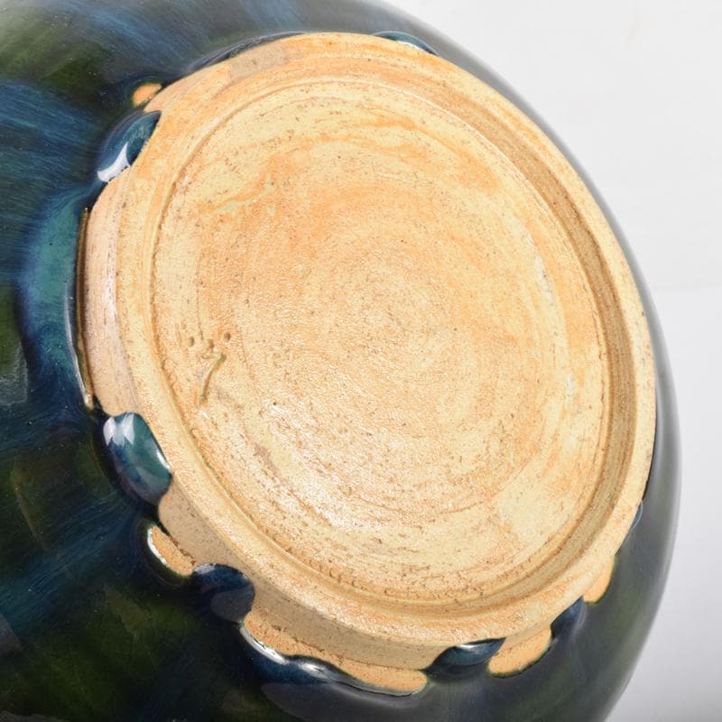 美濃焼 加藤光右衛門作 織部 水玉透かし鉢 共箱 C 6951A - メルカリ